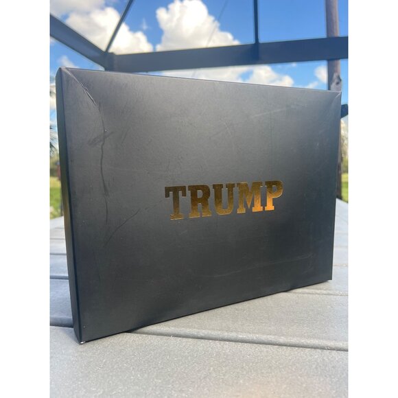 Gold and Red High-Top Sneakers - Picture 3 of 14